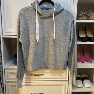 Abercrombie & Fitch Heather Gray Hoodie